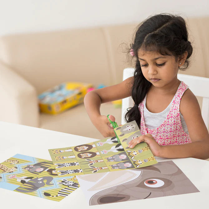Scissor Skills Activity Pad - Safari
