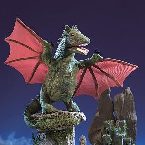 Folkmanis - Winged Dragon Hand Puppet
