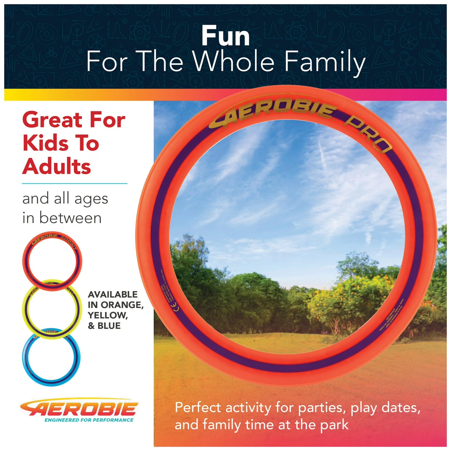 Aerobie Pro Ring 13" Orange