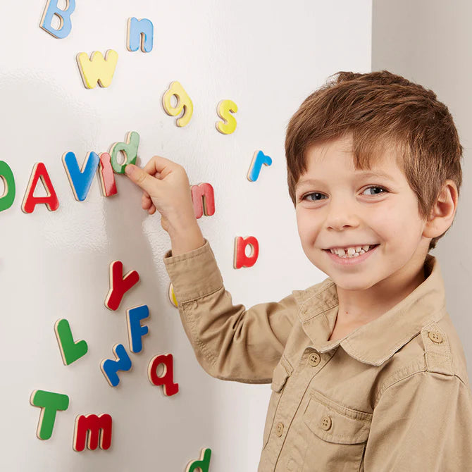 Wooden Alphabet Magnets