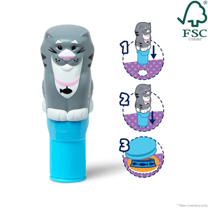 Sticker WOW! Activity Pad & Sticker Stamper Set - Cat