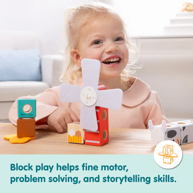 Blockables Farm Friends Animal Play Set