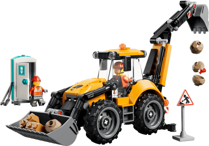 LEGO CITY: Yellow Backhoe Loader #60580