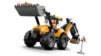 LEGO CITY: Yellow Backhoe Loader #60580