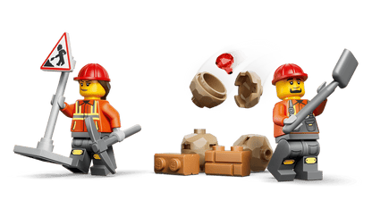 LEGO CITY: Yellow Backhoe Loader #60580