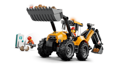 LEGO CITY: Yellow Backhoe Loader #60580