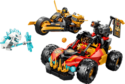 LEGO NINJAGO: Kai and Cole's Combiner Vehicles # 71864