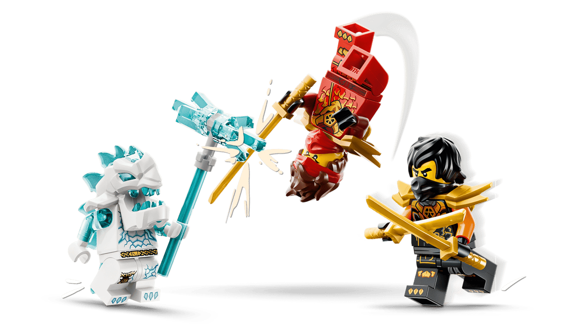 LEGO NINJAGO: Kai and Cole's Combiner Vehicles # 71864