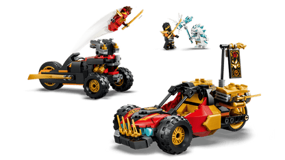 LEGO NINJAGO: Kai and Cole's Combiner Vehicles # 71864