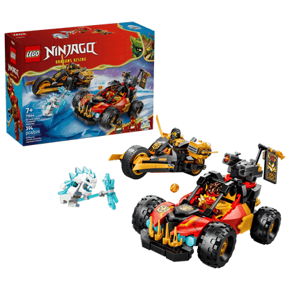 LEGO NINJAGO: Kai and Cole's Combiner Vehicles # 71864