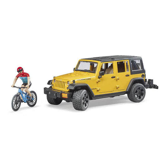 Jeep Rubicon with Mountain Bike and Figure