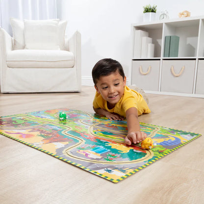 Tracks Floor Puzzle - Dinosaur Chase