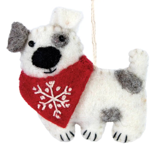 Snowflake Patches Ornament - Little Pickles Toy Store
