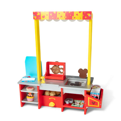 Disney Snacks and Popcorn Wooden Food Counter