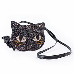 Cat Glitter Purse