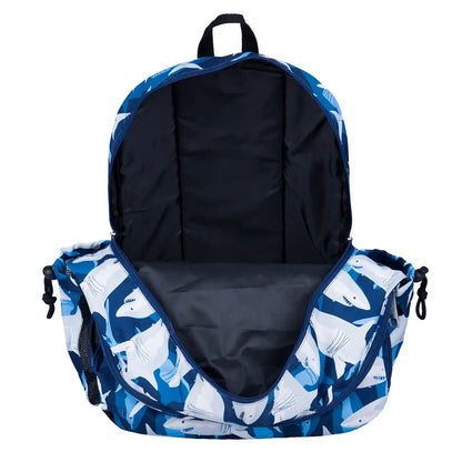 Sharks 17 Inch Backpack - Little Pickles Toy Store