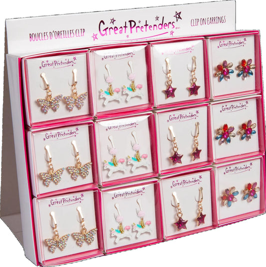Candy Heart Valentine Sticker Earrings