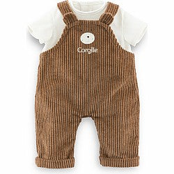 Corolle Bear Overalls & T-Shirt for 12" Dolls