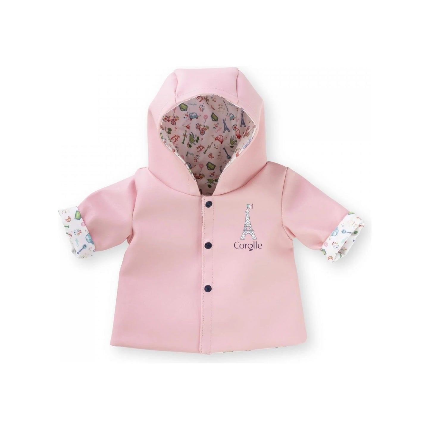 Corolle Reversible Raincoat for 12" Dolls