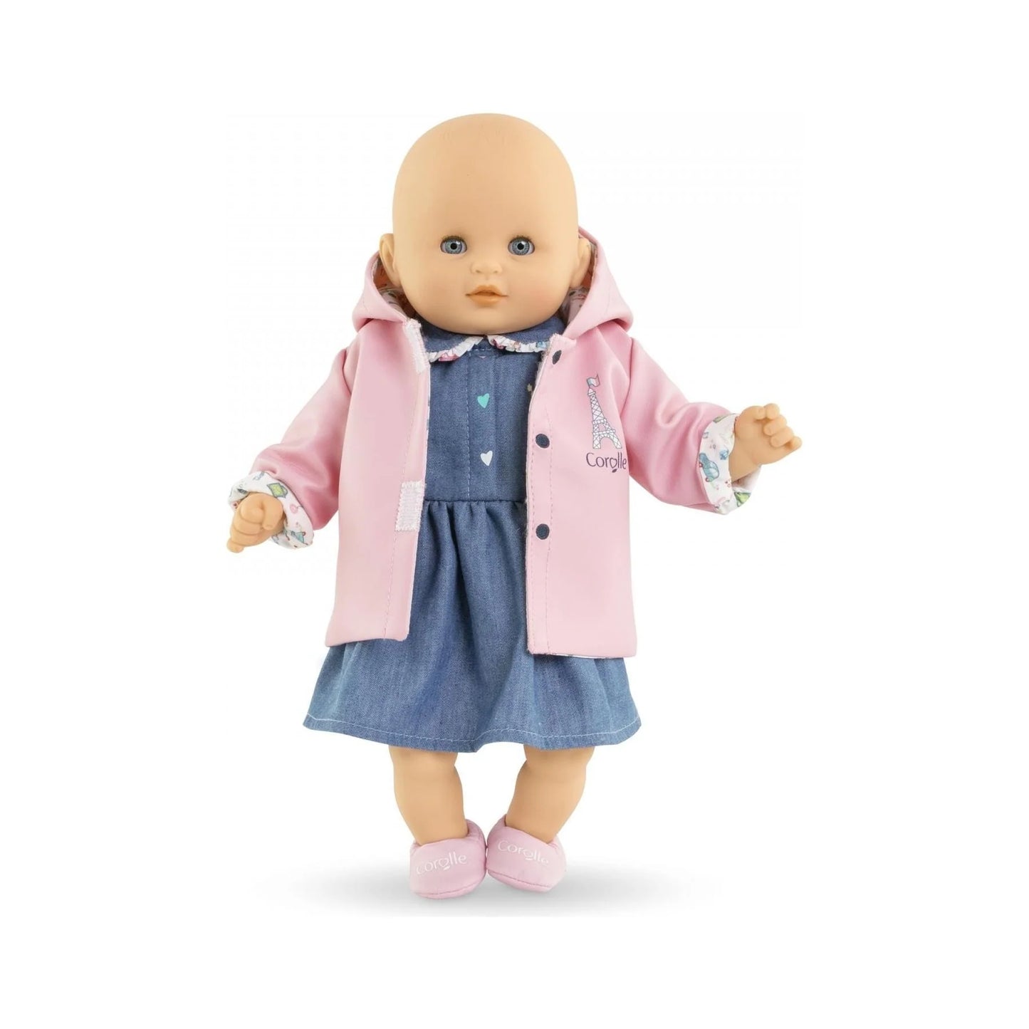 Corolle Reversible Raincoat for 12" Dolls