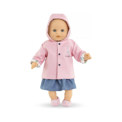 Corolle Reversible Raincoat for 14" Dolls