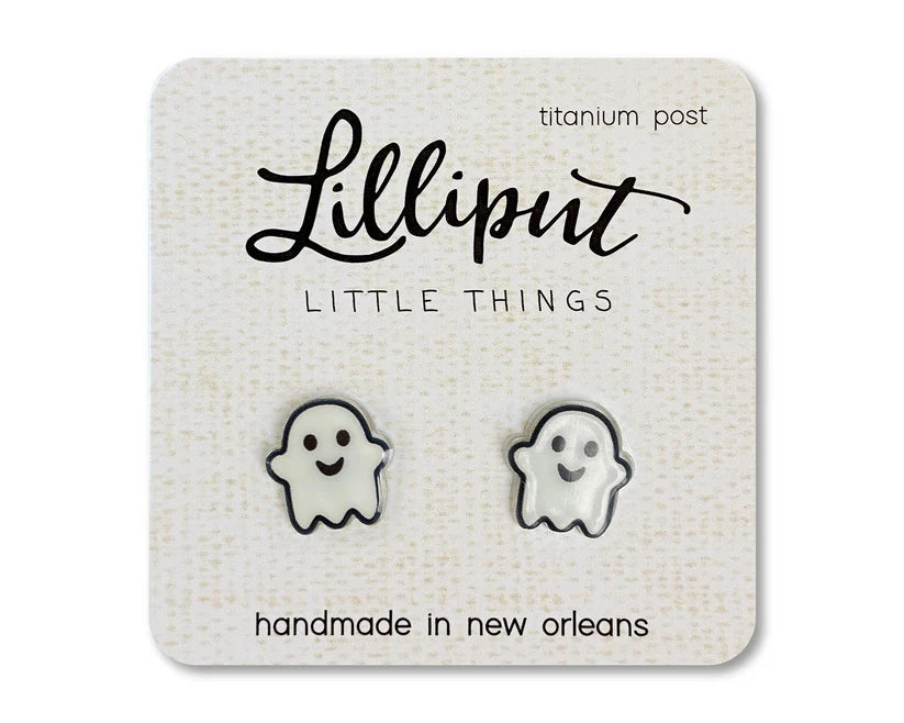 Lilliput Ghost Earrings