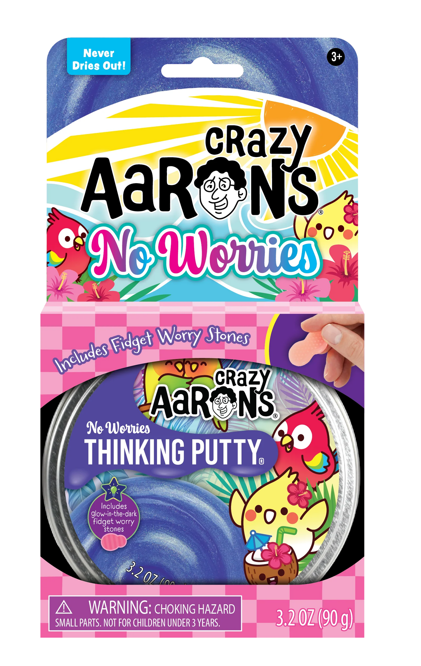 Crazy Aaron’s 4” Tin of Thinking Putty