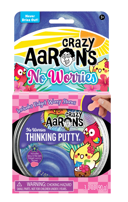 Crazy Aaron’s 4” Tin of Thinking Putty