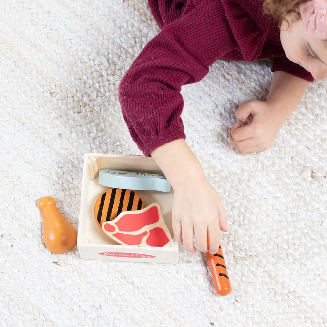 Wooden Food Groups Play Set -  Protein