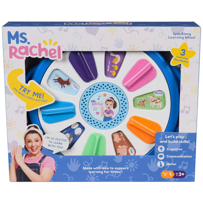 Ms. Rachel Spin and Sing Learning Wheel