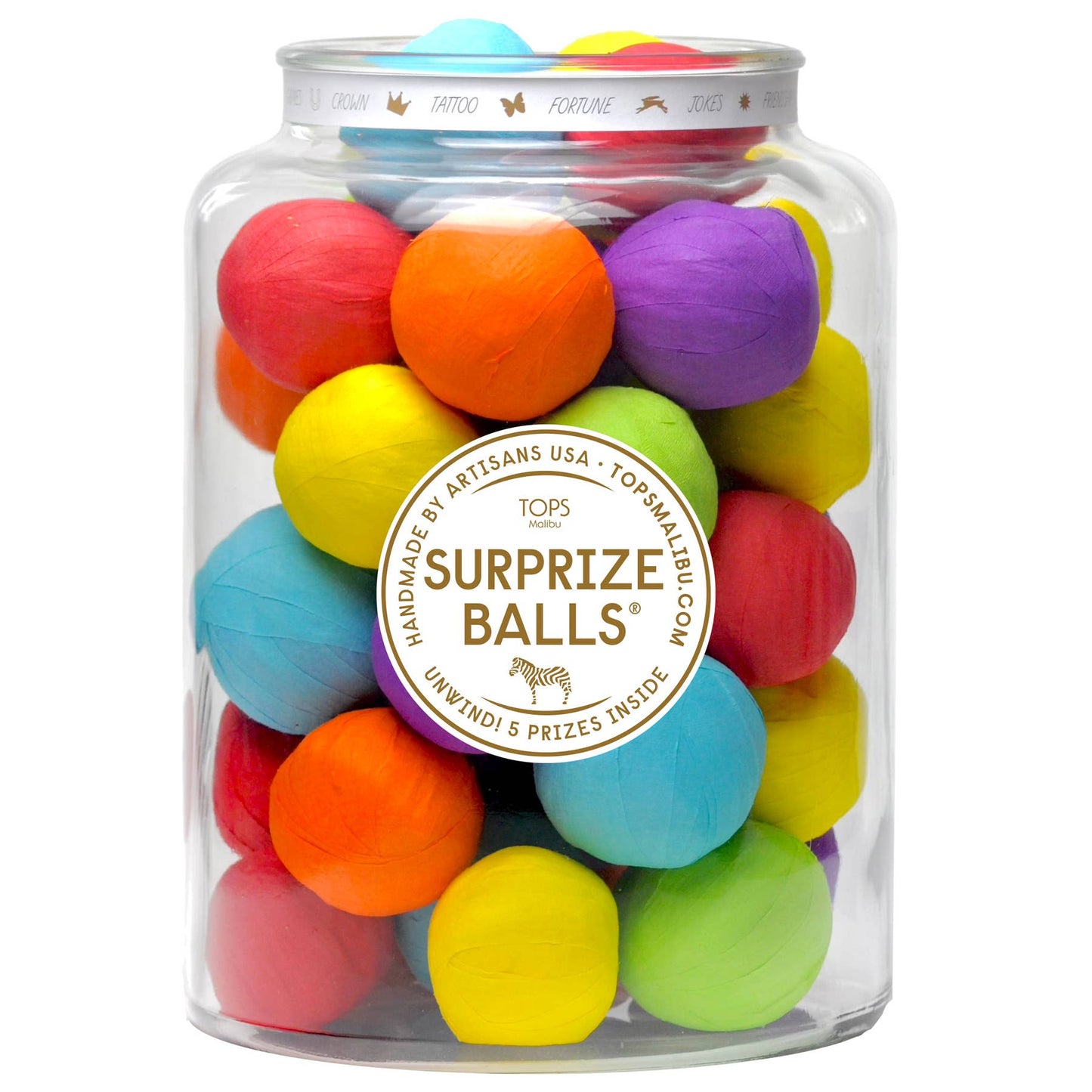 Mini Surprise Balls - Multi-Color - Refills /Set of 24 -Assorted Colors