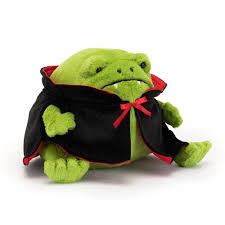 JellyCat Vampire Ricky Rain Frog - Little Pickles Toy Store