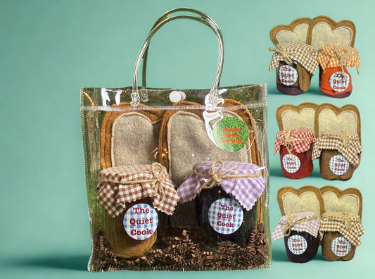 Peanut Butter & Jelly Sandwich (PB & J) Soft Toy