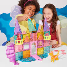 Magna-Tiles Castle DLX 48 Piece Set + MicroMags - Little Pickles Toy Store