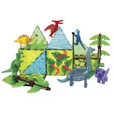 Magna-Tiles Dino World XL 50 Piece Set - Little Pickles Toy Store
