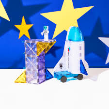 Magna-Tiles Space 32 Piece Set + MicroMags - Little Pickles Toy Store