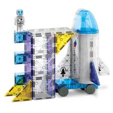 Magna-Tiles Space 32 Piece Set + MicroMags - Little Pickles Toy Store
