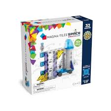 Magna-Tiles Space 32 Piece Set + MicroMags