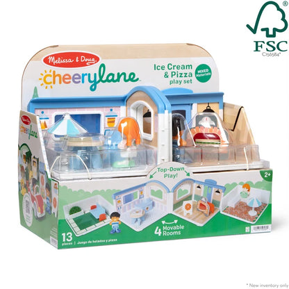 Cheery Lane Ice Cream and Pizza Play Set