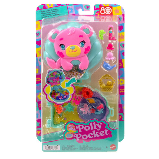 Polly Pocket Glitter Island Resort Compact