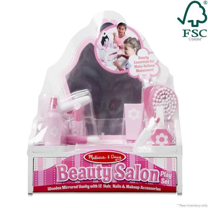 Wooden Bueaty Salon Play Set