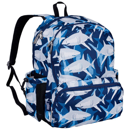 Sharks 17 Inch Backpack - Little Pickles Toy Store