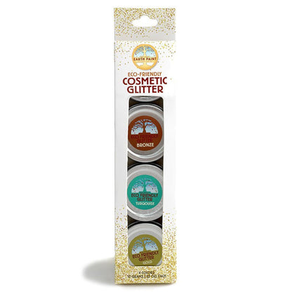 Eco-Friendly Cosmetic Glitter 4-pack - Little Pickles Toy Store