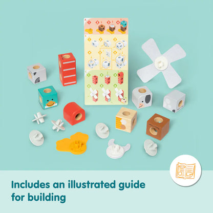 Blockables Farm Friends Animal Play Set