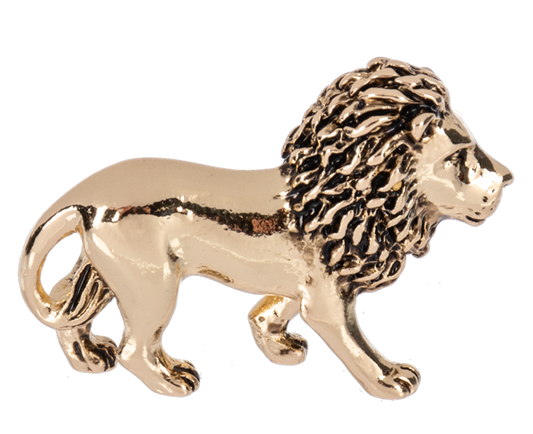 Brave & Courageous Lion Pocket Charm