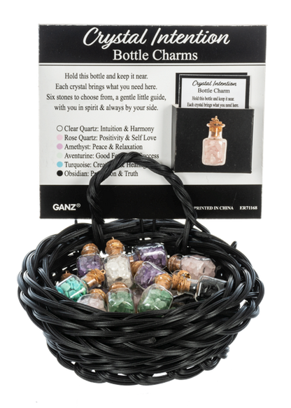 Ganz Crystal Intention Bottle Charm