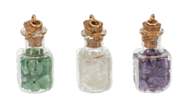Ganz Crystal Intention Bottle Charm