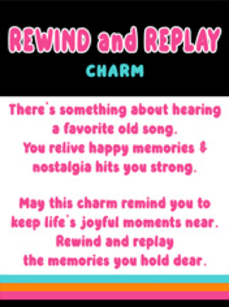 Rewind and Replay Charm