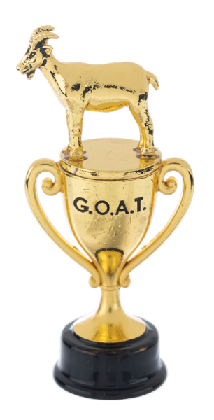 G.O.A.T. Trophy Pocket Charm