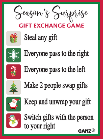 Pass The Presents Gift Exchange Cube - Little Pickles Toy Store